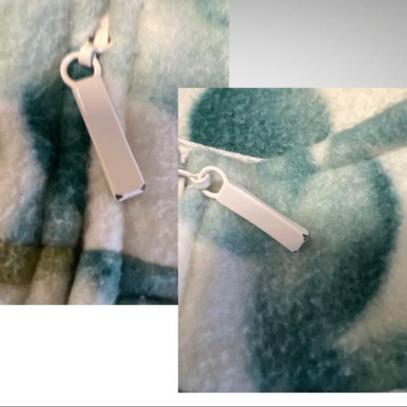 Alfred Dunner Zip Front 1980s style Polar Fleece Jacket Petite Large - Picture 15 of 15